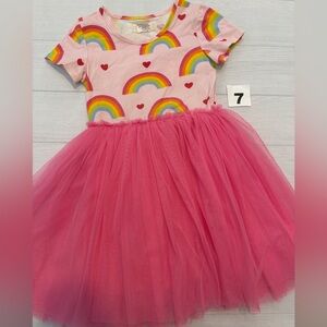 Taylor Joelle Rainbow Kids tulle Dress